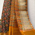 Load image into Gallery viewer, Aadya Printed Maheshwari Border Saree
