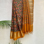 Load image into Gallery viewer, Aadya Printed Maheshwari Border Saree
