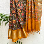 Load image into Gallery viewer, Aadya Printed Maheshwari Border Saree
