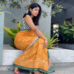 Load image into Gallery viewer, Bird of Paradise Cotton Saree
