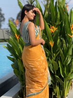 Load image into Gallery viewer, Bird of Paradise Cotton Saree
