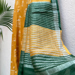 Load image into Gallery viewer, Bird of Paradise Cotton Saree
