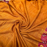 Load image into Gallery viewer, Bridal Patola Organic Linen Saree
