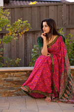 Load image into Gallery viewer, Bright Rose Patola Saree
