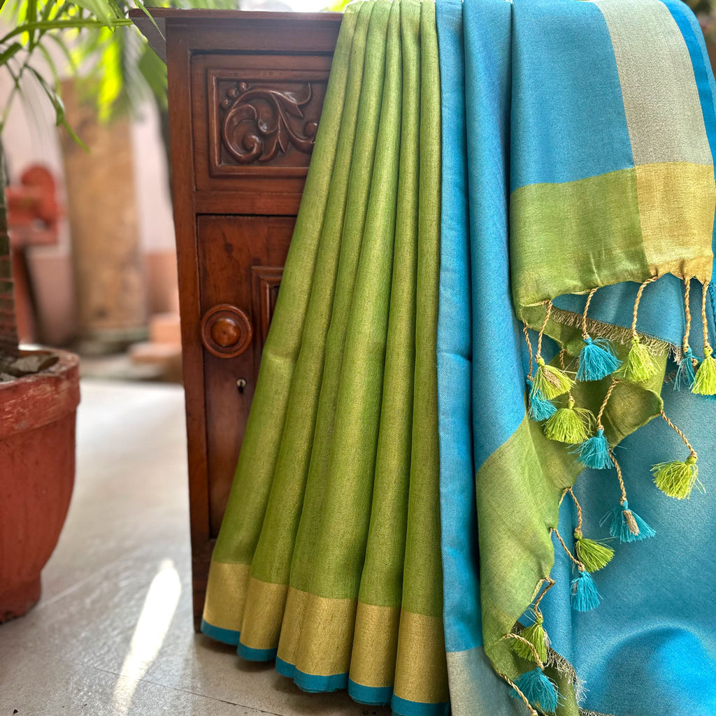 Linen Cotton Sarees with Jaipur Prints @1190/- | Prashanti | 10 May 22 |  cotton, textile, linen, Jaipur, sari | ORDER ONLINE @  https://www.prashantisarees.com/collections/linen-cottons Linen sarees,  comfortable and cool choice for hot
