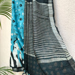 Load image into Gallery viewer, Dog and Bone Playtime Cotton Saree
