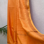 Load image into Gallery viewer, Kesariya Cotton Saree with Printed Blouse
