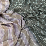 Load image into Gallery viewer, Lilac Breeze Cotton Bamboo Silk Saree
