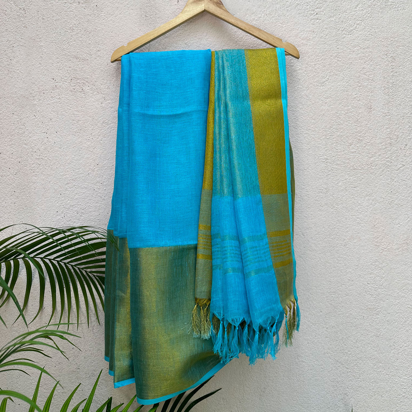 Mukurangi Linen Saree