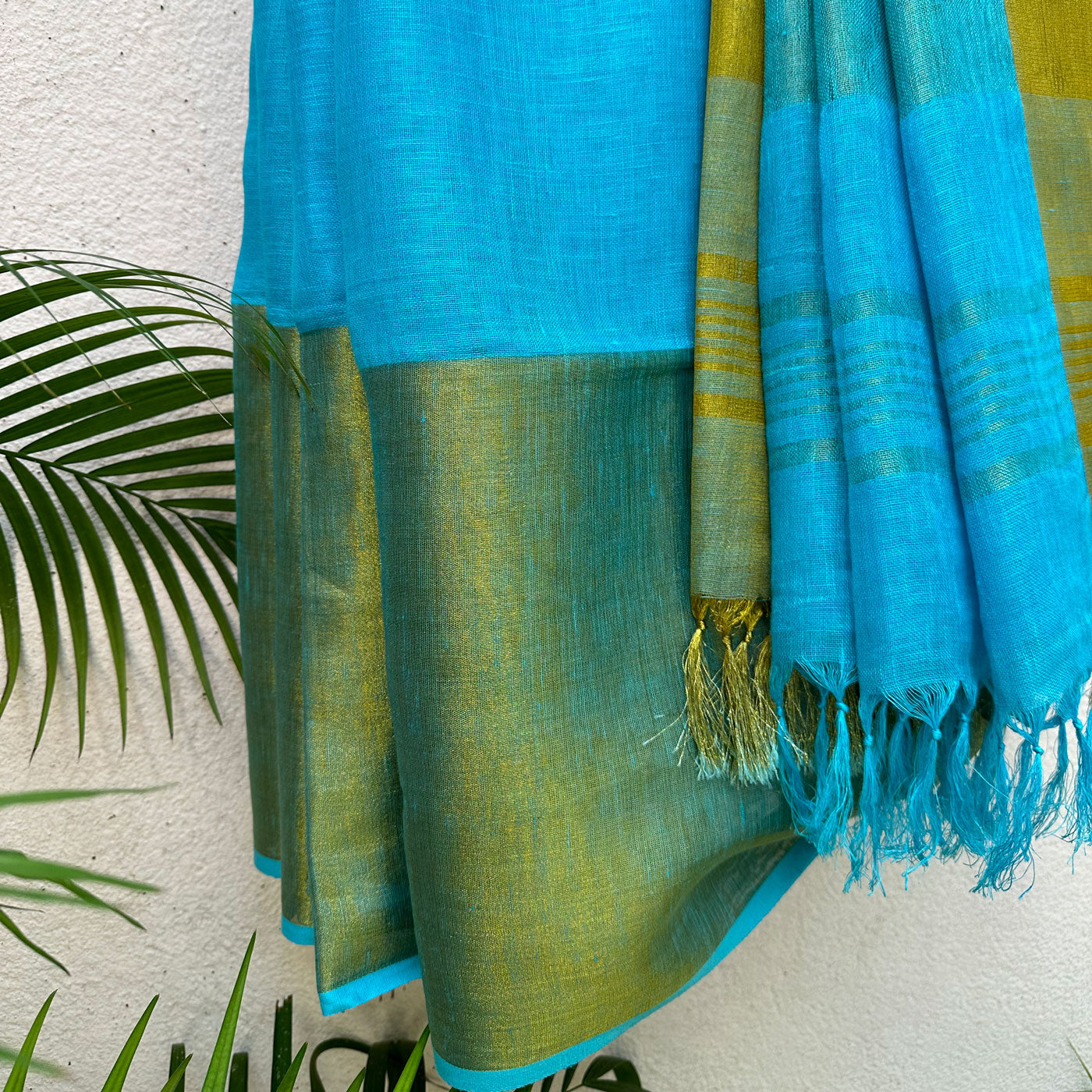 Mukurangi Linen Saree