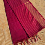 Load image into Gallery viewer, Sangria Cotton Silk Saree
