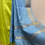 Load image into Gallery viewer, Sulphur Spring Cotton Viscose Saree
