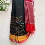 Load image into Gallery viewer, The Goldfish Cotton Saree
