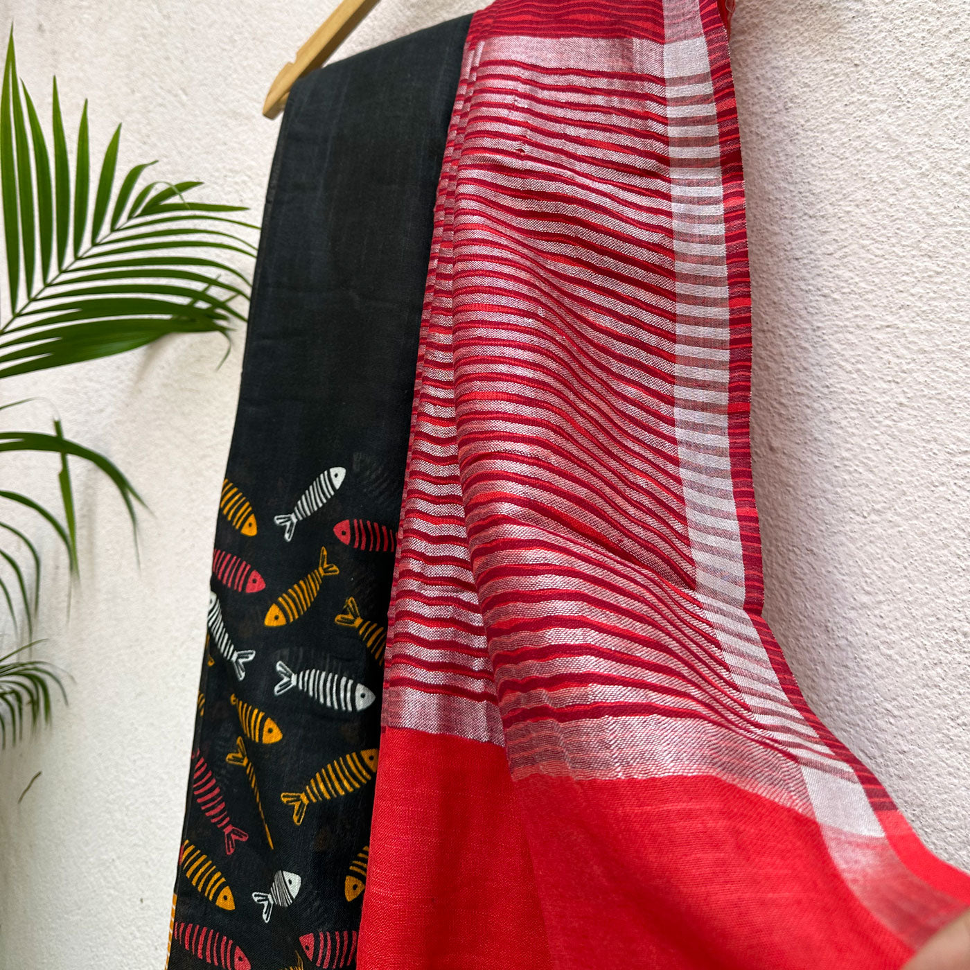 The Goldfish Cotton Saree