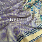 Load image into Gallery viewer, Urja Handblock Printed Moonga Silk Saree
