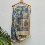 Load image into Gallery viewer, Urja Handblock Printed Moonga Silk Saree
