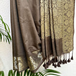 Load image into Gallery viewer, Zoya Jacquard Cotton Silk Saree
