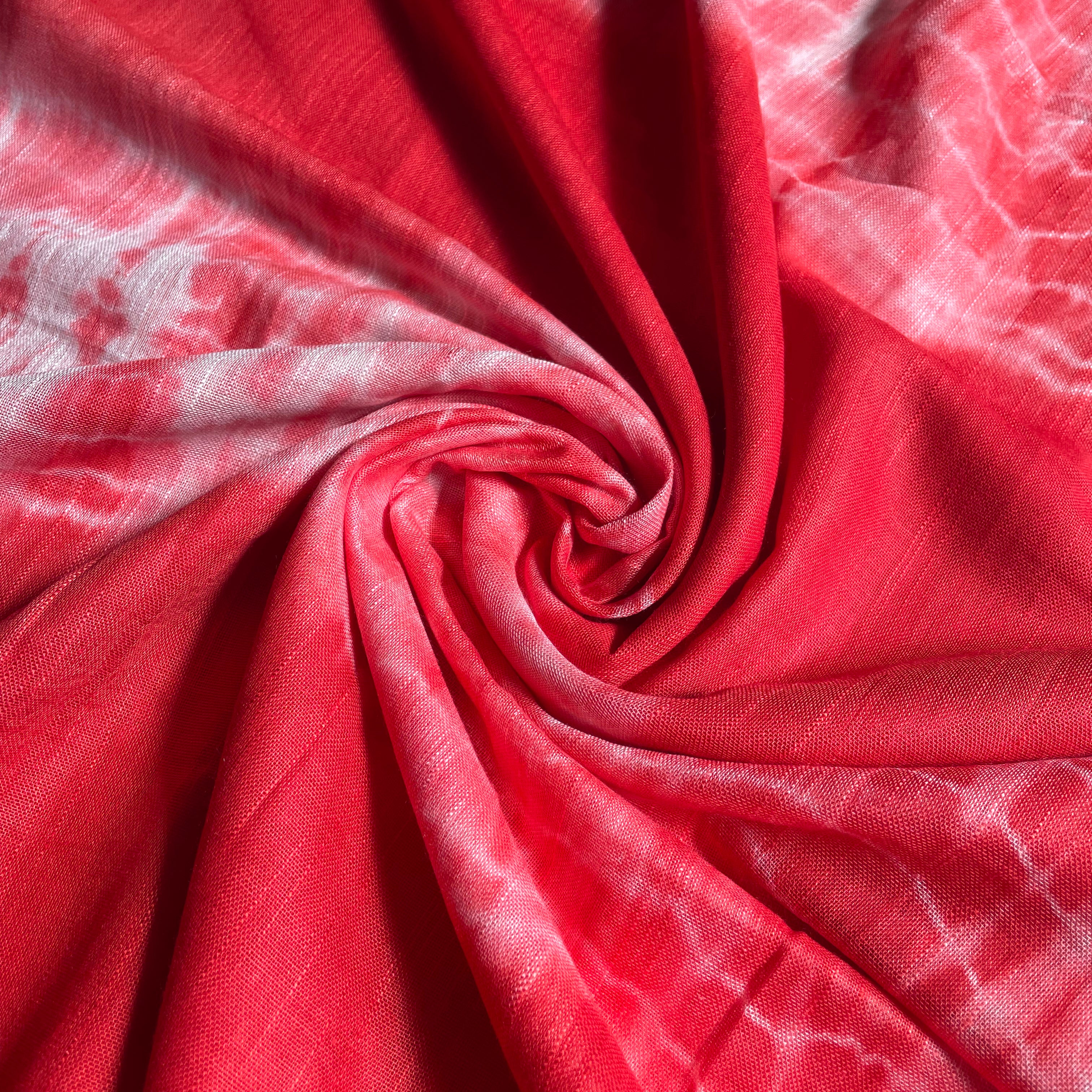 Bitter Sweet Love Shibori Cotton Linen Saree