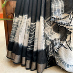 Load image into Gallery viewer, Castlerock Shibori Cotton Linen Saree
