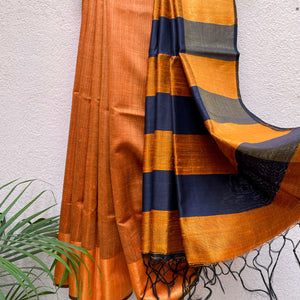 Madhumati Tussar Dupion Silk Saree