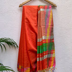 Load image into Gallery viewer, Tigerlily Tussar Dupion Silk Saree
