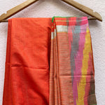 Load image into Gallery viewer, Tigerlily Tussar Dupion Silk Saree
