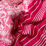 Load image into Gallery viewer, Paradise Pink Organic Linen Saree
