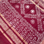 Load image into Gallery viewer, Primrose Batik Cotton Silk Saree
