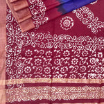 Load image into Gallery viewer, Primrose Batik Cotton Silk Saree
