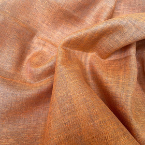 Rustic Bliss Pure Linen Saree