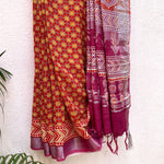 Load image into Gallery viewer, Salsa Organic Linen Saree
