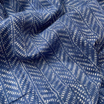 Load image into Gallery viewer, Twilight Blue Organic Linen Saree
